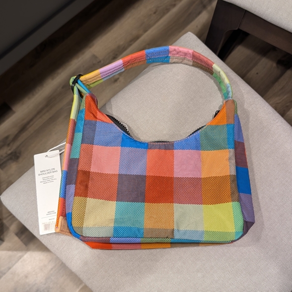 BAGGU Madras Mini Shoulder Bag - Picture 2 of 2